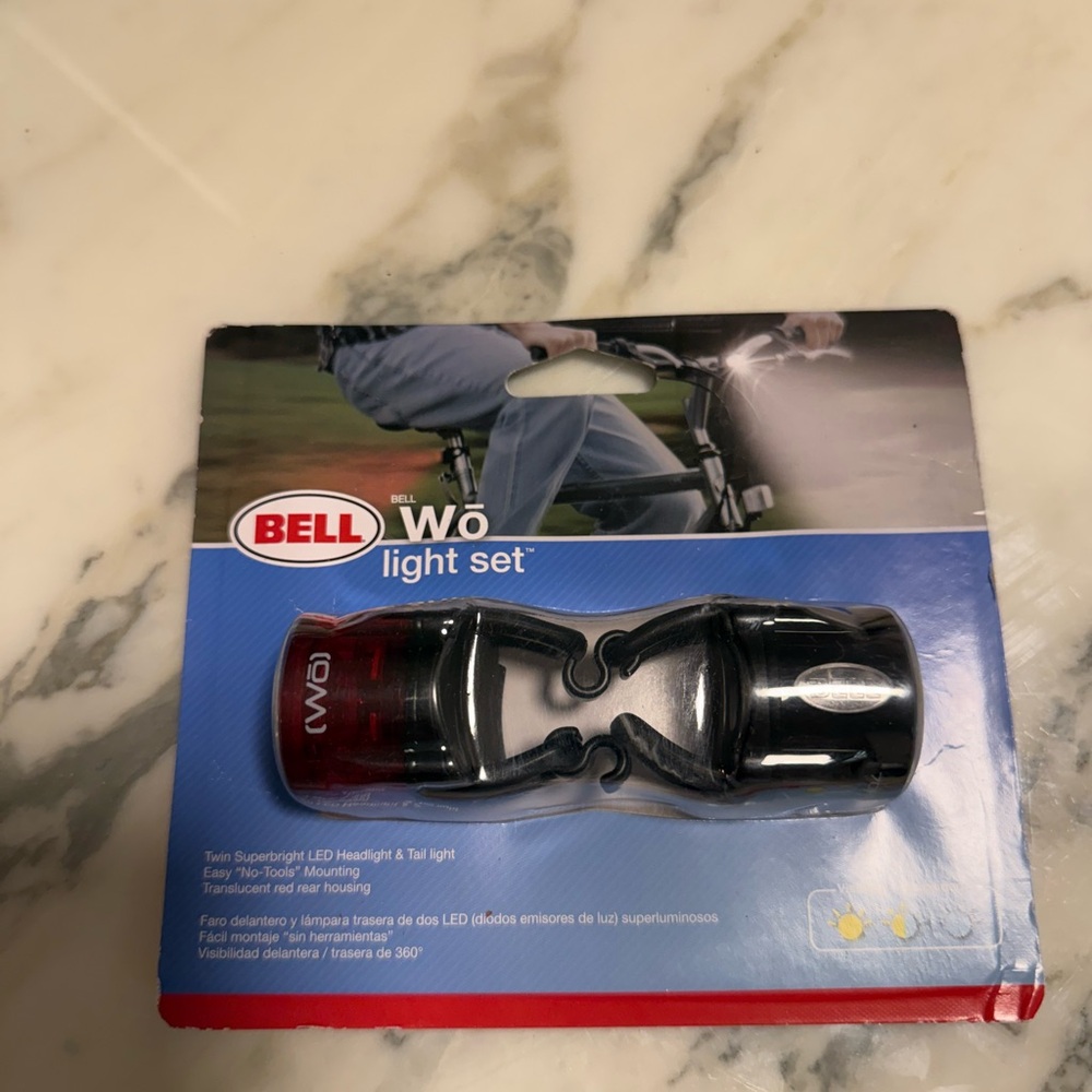 Bell Wo Light Set with Red and Black Colors